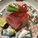 徳ㇵ本也 - 中トロ、鯛、アオリイカ