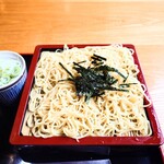 やぶ善 - これ一枚でも満足できる盛りです。