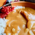 やぶ善 - "豚こま"と、しゃきしゃき"玉葱"が入った老舗"蕎麦屋"のコクある"カレー"。