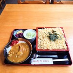 やぶ善 - ■ 中華ざる + ミニカツカレー、1,130円