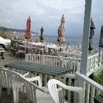 テラスで犬も遊べる♪