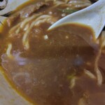 武蔵屋食堂 - スープの感じ