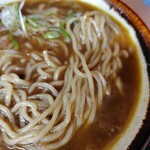 武蔵屋食堂 - 麺の感じ