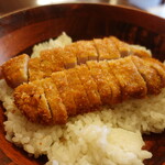 ロースカツアップ