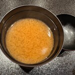 神田錦町 鮨たか晴 - 御碗（蜆の味噌汁）