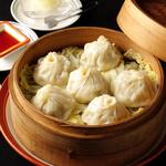 Xiaolongbao with hot soup