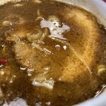 つけ麺 つるべえ - 温つけめん（小）つけ汁