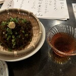 東迎おばぁの沖縄料理とお酒 白蕗 - そうめん風に食すもずく