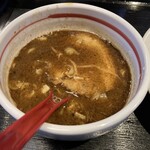 つけ麺 つるべえ - 温つけめん（小）（900円）