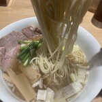 煮干しのビリー - 中細ストレート麺
