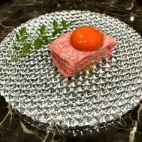 焼肉たまき 京橋店 - ミルフィーユユッケ(1,780円)