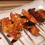 全席個室 樂藏 郡山站前店 - 串燒拼盤 1309日圓