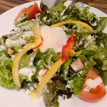 全席個室 樂藏 郡山站前店 - 溫泉蛋凱薩沙拉 715日圓