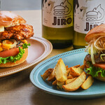 クラフト バーガー&グリル ジロー - 江戸千住葱バーガー・よくばりバーガー