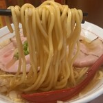 らーめん専門店 煮干しと豚 - にぼぶたヤサイなし ﾘﾌﾃｨﾝｸﾞ