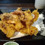 居酒屋 姫咲丸 - ゲソ天（スルメイカ）