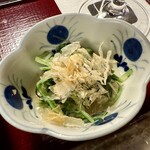 うかい鳥山 - お浸し