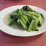 矢場味仙 - 青菜炒め