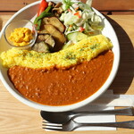 竜神カフェ - 料理写真:竜神ダムカレー