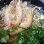 うどん平 - 肉えび天