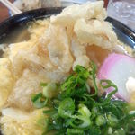 うどん平 - ごぼう天たまごとじ