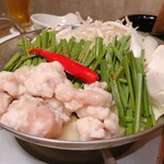 全席個室 樂藏 郡山站前店 - 白內臟鍋(兩人份) 1419日圓×2