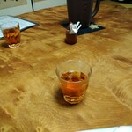 とんかつ 新 - お茶はほんのり温かいルイボスティー!!オシャンなお茶！