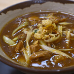 立ち喰いそばうどん 松石 - 肉カレーそば@税込780円