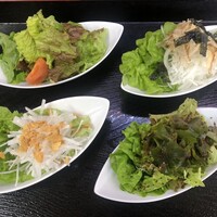 選べるサラダ4種類