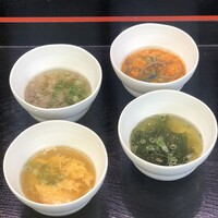 選べるスープ4種類