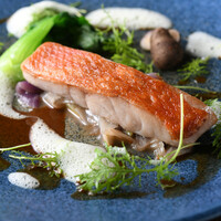 金目鯛のソテー　30年熟成ソース