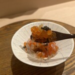 鮨 さわ田 - いくらの小丼