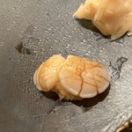 鮨 さわ田 - 青森産ホタテ