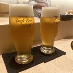 鮨 さわ田 - 生ビール