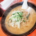 らーめん一龍 - ミソらーめん(650円)