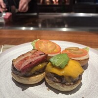 Wolfgang's Steakhouse Teppan - プライムビーフハンバーガー
