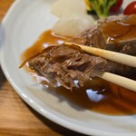 キッチン ブルー グローブ - いただきます