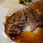 キッチン ブルー グローブ - ホロホロなポシェをカット