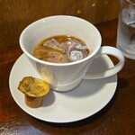 キッチン ブルー グローブ - ホワイトコーヒーへ