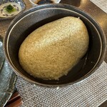 石臼挽き蕎麦香房 山の実 - 蕎麦がき