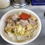 ラーメンショップ - セルフネギメンマチャーシュー丼