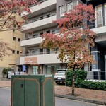 メログラーノ - お店前の通り。