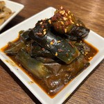 韓国料理 イチサン - 茄子と青唐辛子のピリ辛