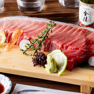 【人気NO！】本マグロ断面刺し