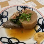 うどん職人さぬき麺之介 - おでん　（大根　こんにゃく）