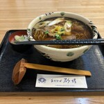 砂場 - 鴨南ばんそば、麺大盛り。1,160円＋230円税別。