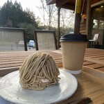 菓子工房 Lammin - モンブラン＆コーヒー