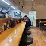 とんこつらぁ麺 松もと - 店内♪