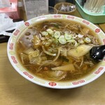 藤よし - モヤシ餡掛けラーメン