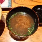 日本料理 柳燕 - 味噌汁